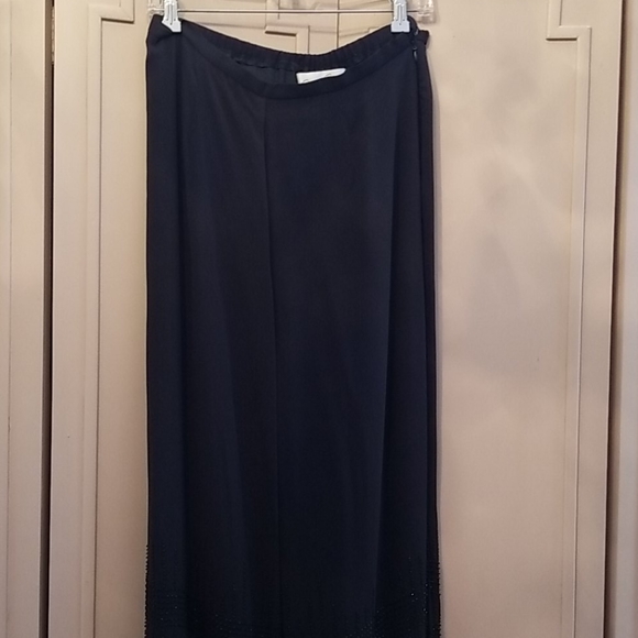 Rickie Freeman Evening Wear Sheer silk top with wi - Picture 5 of 6